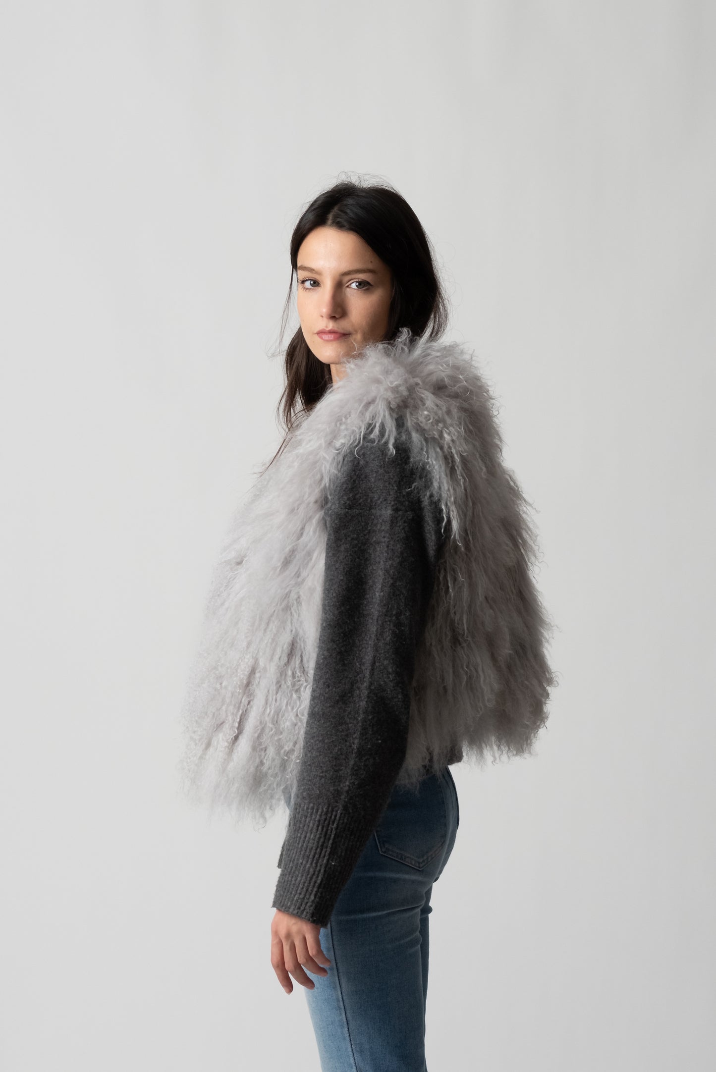 GILET MONGOLIA GREY