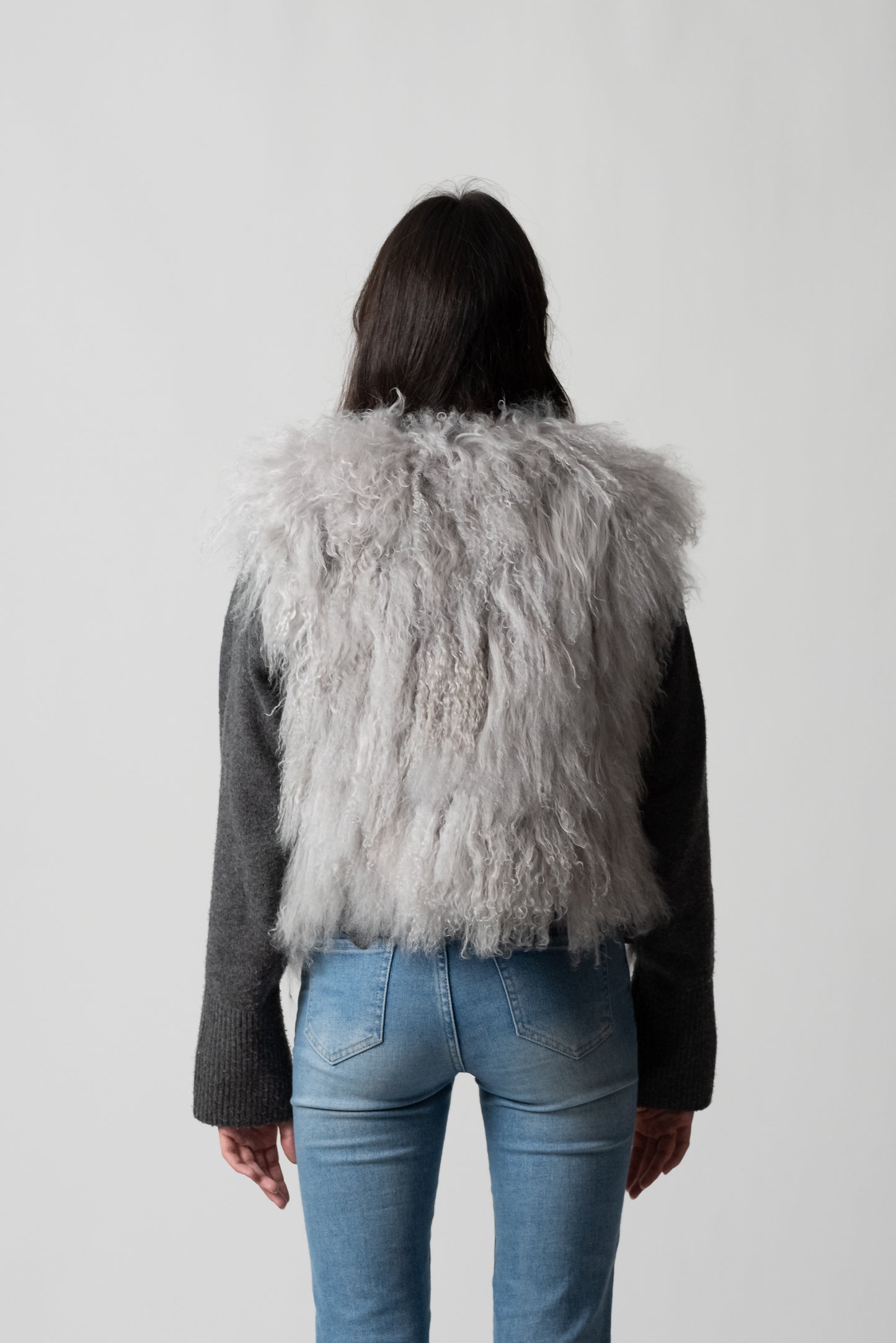 GILET MONGOLIA GREY