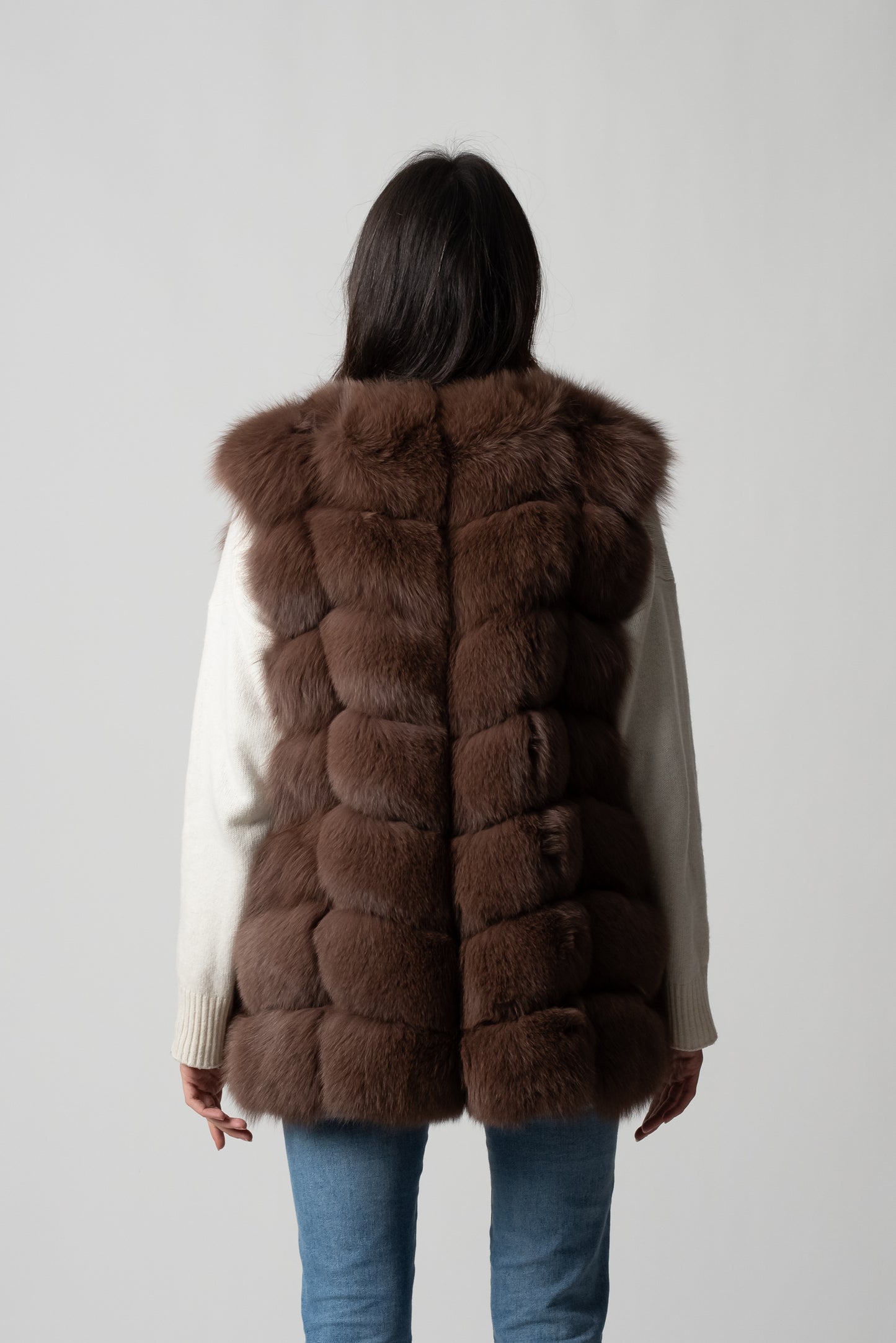GILET VOLPE BROWN