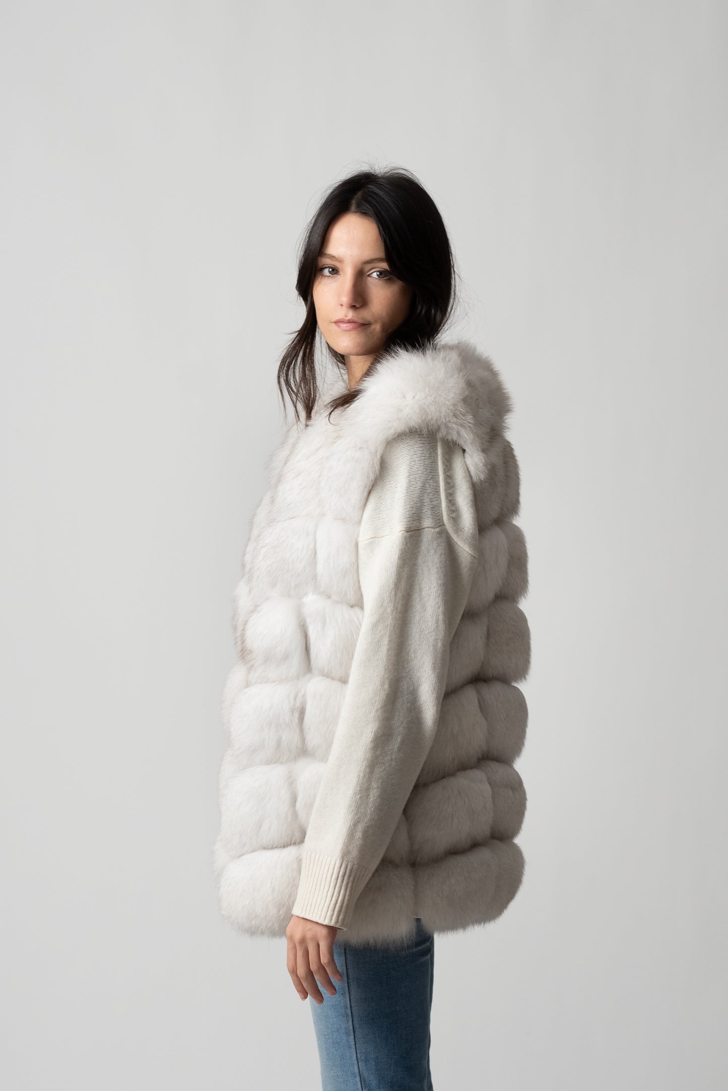 GILET VOLPE WHITE