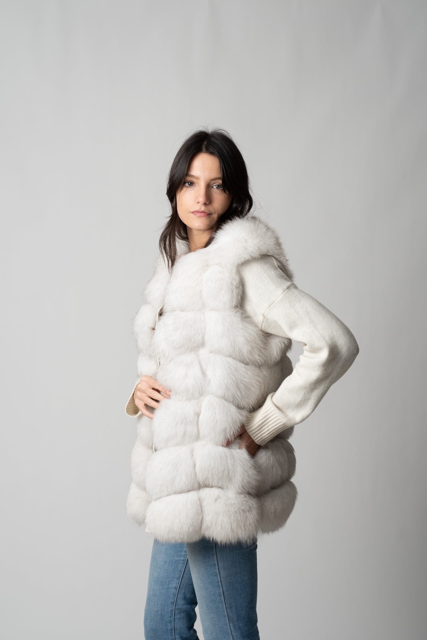 GILET VOLPE WHITE