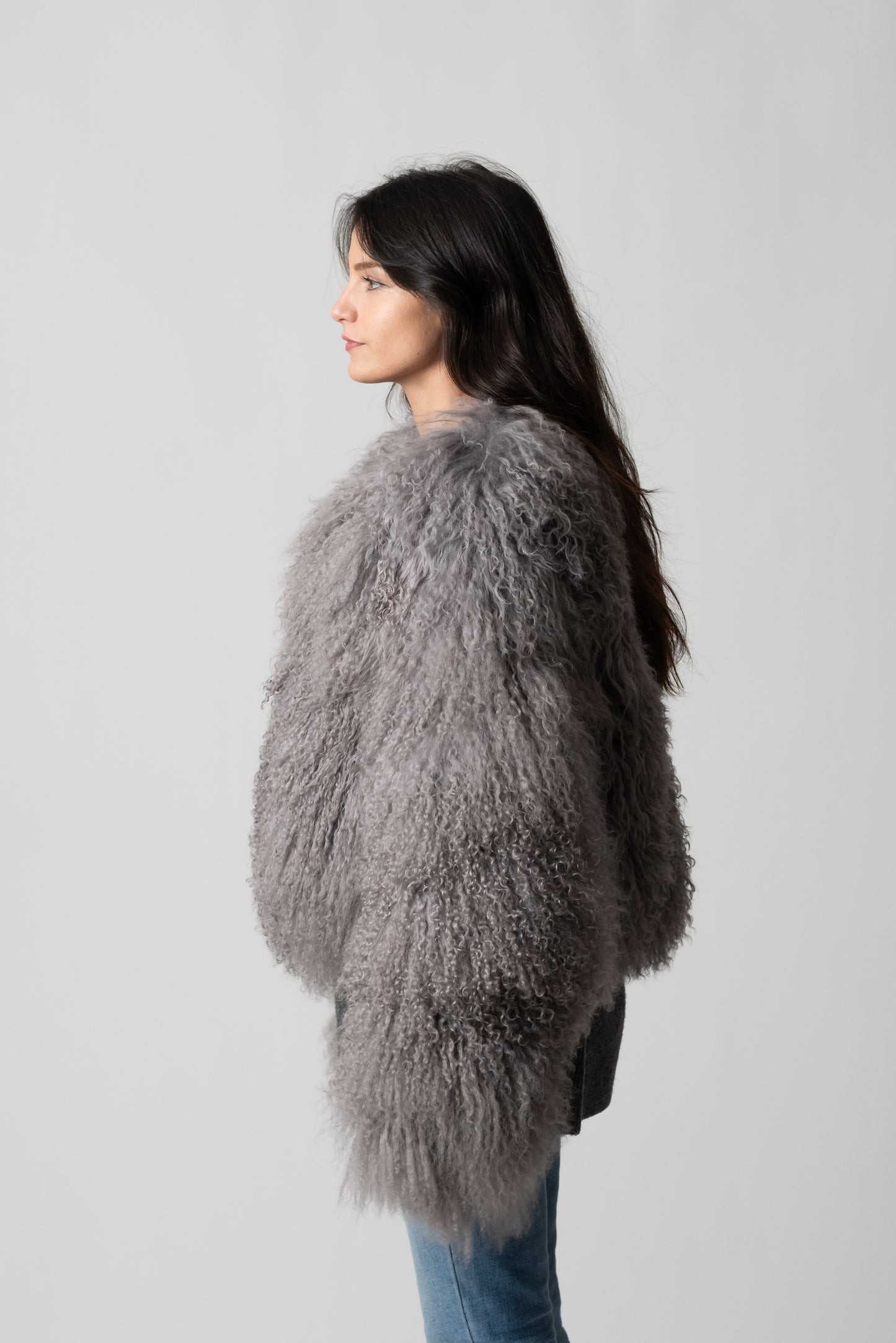 PELLICCIA MONGOLIA GREY