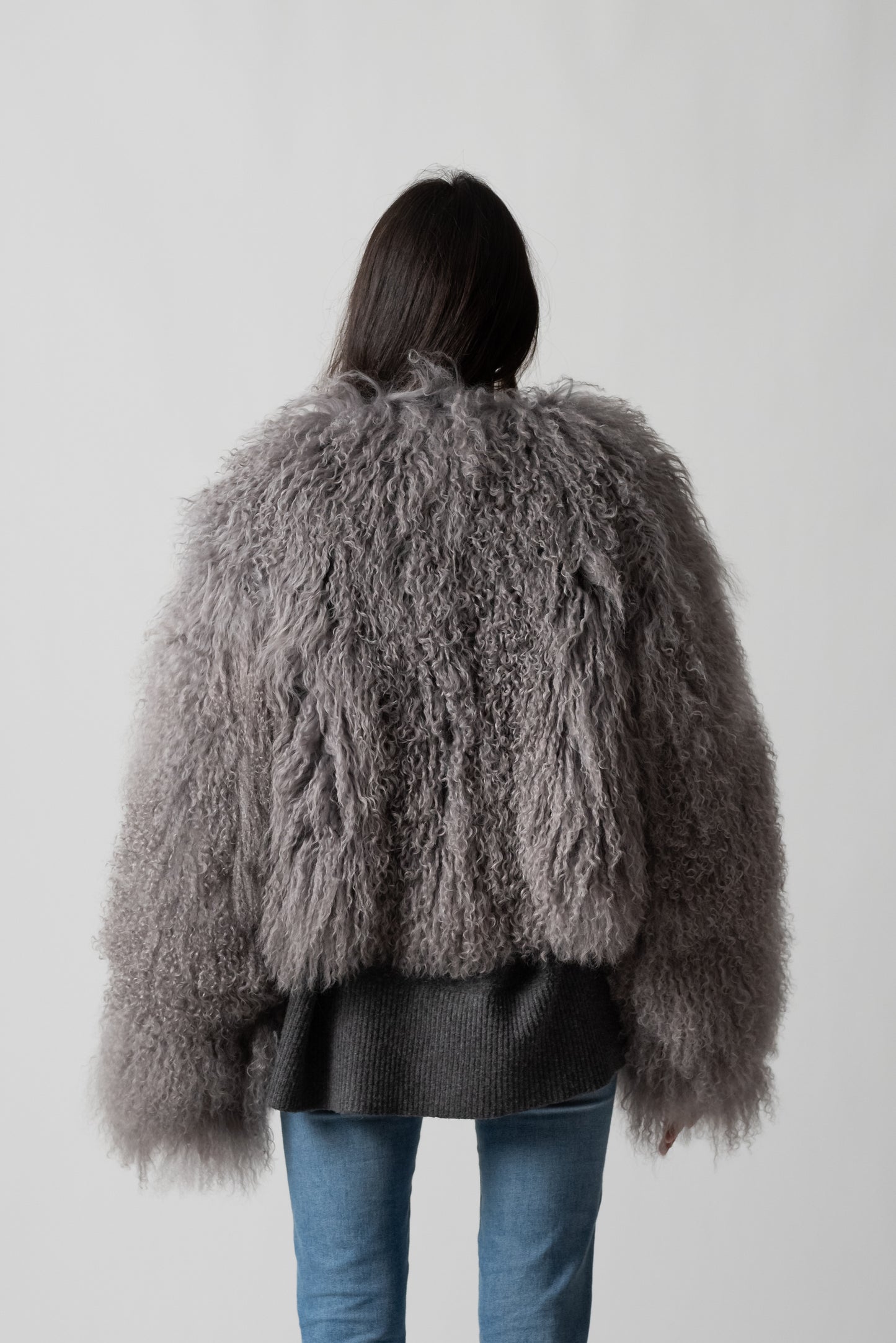 PELLICCIA MONGOLIA GREY
