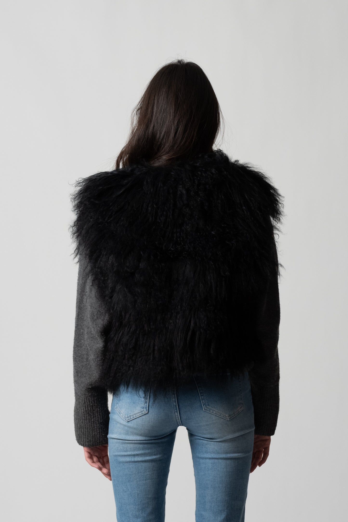 GILET MONGOLIA BLACK