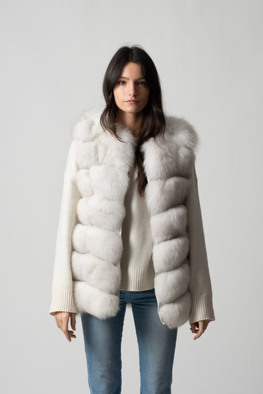 GILET VOLPE WHITE