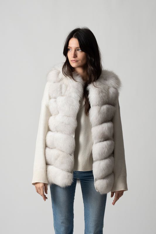 GILET VOLPE WHITE