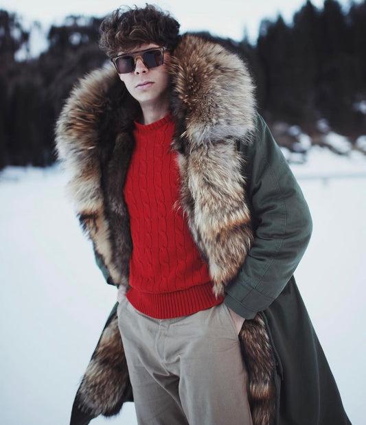 PARKA MAN COURMAYEUR GREEN